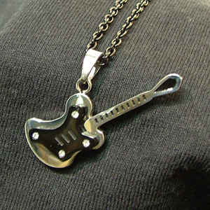 Guitar motive necklace