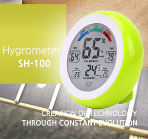 Sole SH-100 Hygrometer 디지털 온,습도계(터치스크린)
